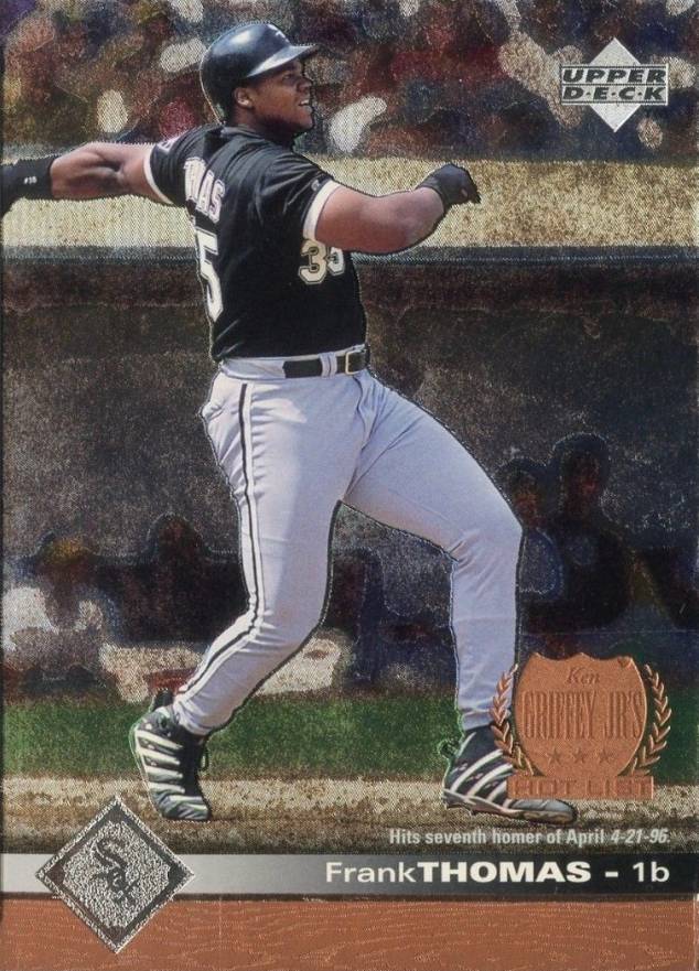 1997 Upper Deck Frank Thomas #418 Baseball Card