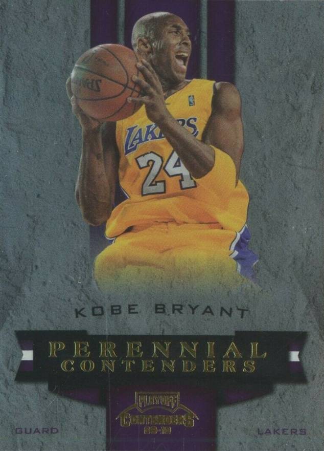 2009 Playoff Contenders Perennial Contenders Kobe Bryant #8 Basketball Card