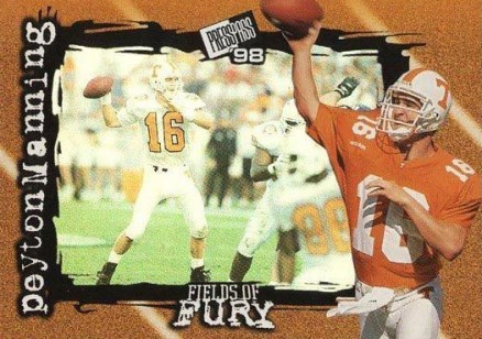 1998 Press Pass Fields of Fury Peyton Manning #FF1 Football Card