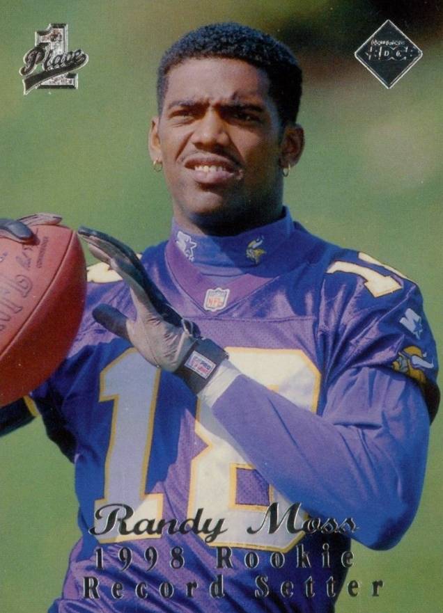 1998 Collector's Edge 1st Place Randy Moss #157 Football Card