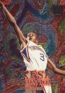 1996 Metal Allen Iverson #236 Basketball Card