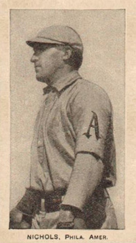 1909 CA Briggs Co. Black & White Simon Nicholls # Baseball Card