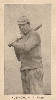 1909 C. A. Briggs Color Kleinow, N. Y. Amer. # Baseball Card