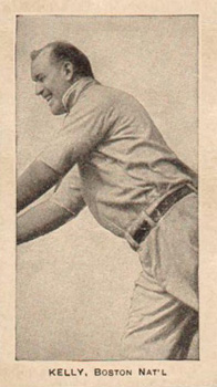 1909 CA Briggs Co. Black & White Joe Kelley # Baseball Card