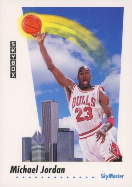 1991 Skybox Michael Jordan #583 Basketball Card