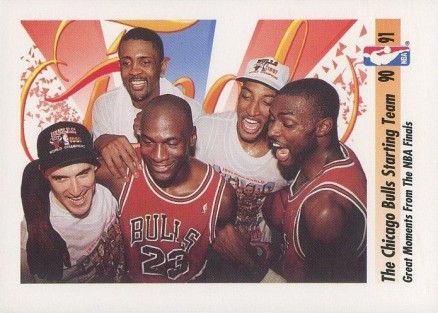 1991 Skybox Bulls Starting Five #337 Basketball Card