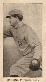 1909 CA Briggs Co. Black & White Howie Camnitz # Baseball Card