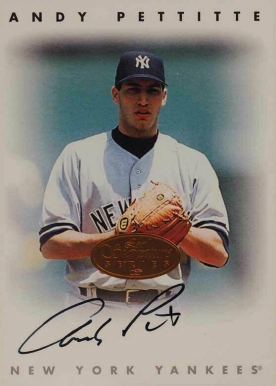 1996 Leaf Signature Autographs Andy Pettitte # Baseball Card