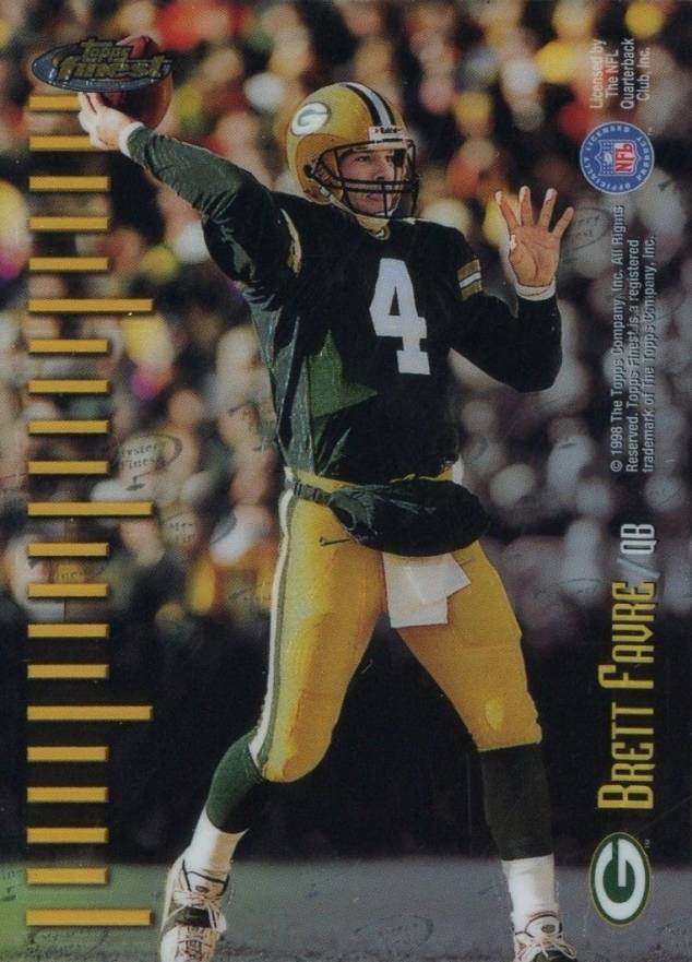 1998 Finest Mystery Finest 2 Favre/Manning #M2 Football Card