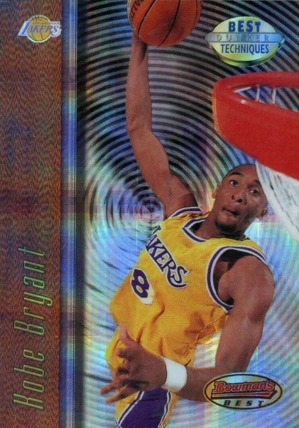 1997 Bowman's Best Techniques Kobe Bryant #T4 Basketball Card