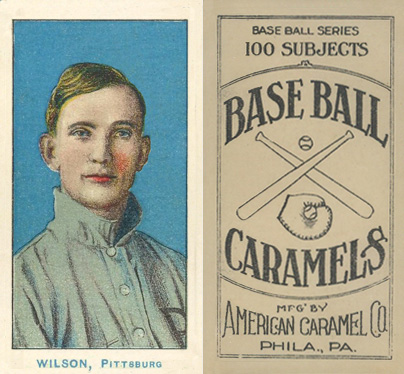 1910 American Caramel Pirates Wilson, Pittsburgh # Baseball Card
