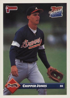1993 Donruss Chipper Jones #721 Baseball Card