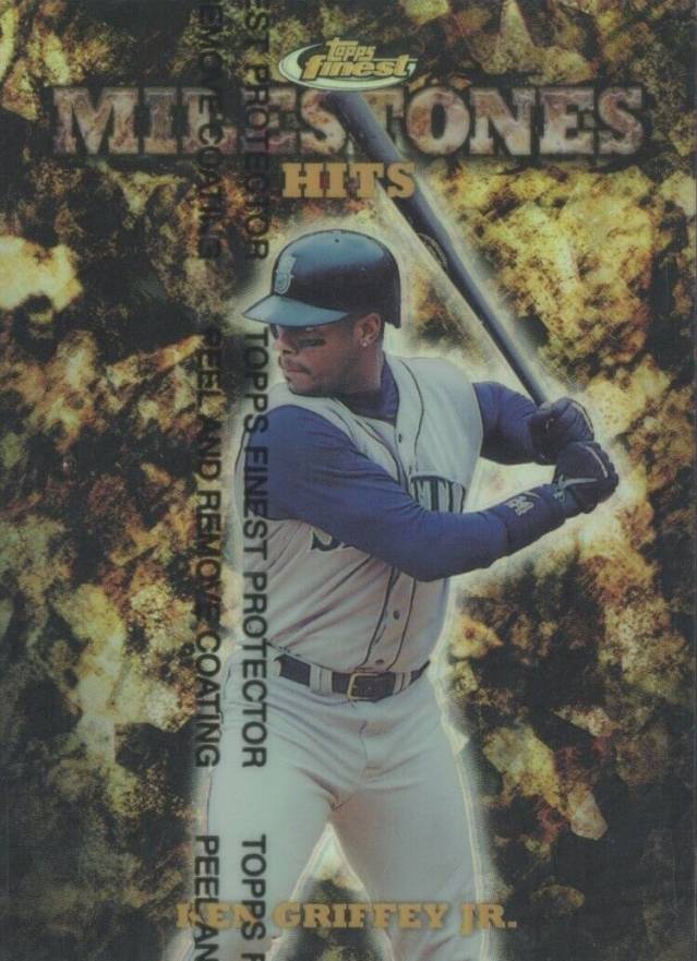 1999 Finest Milestones Ken Griffey Jr. #M4 Baseball Card