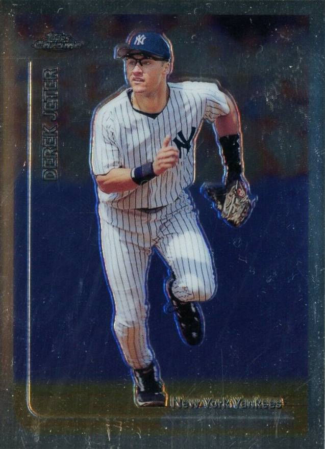 1999 Topps Chrome Derek Jeter #85 Baseball Card