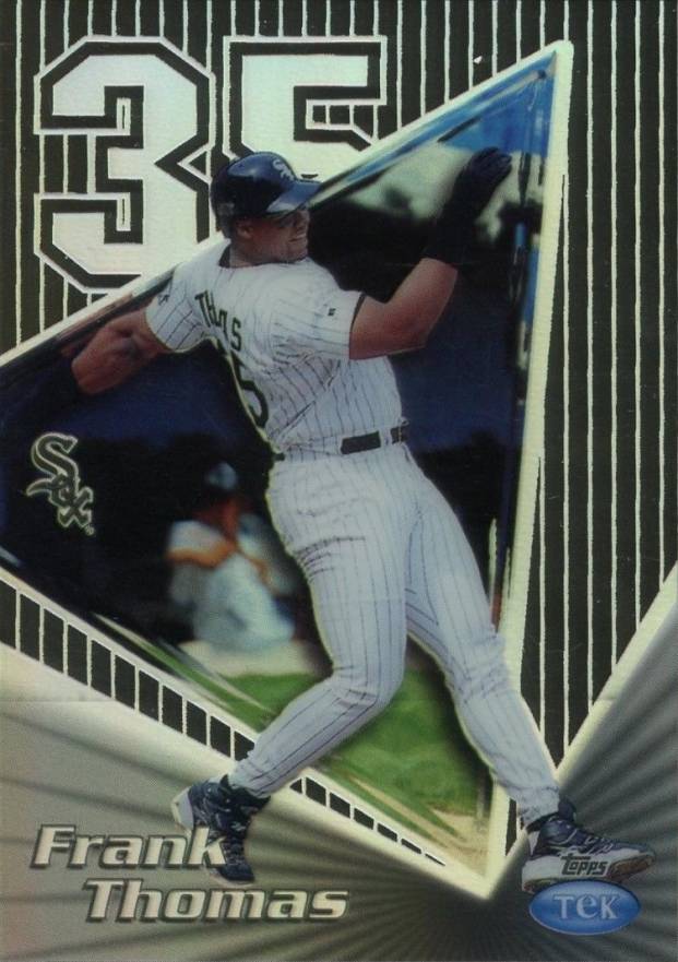 1999 Topps Tek Frank Thomas #39A Baseball Card