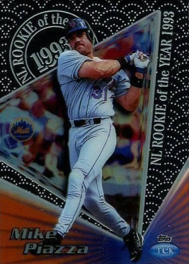 1999 Topps Tek Mike Piazza #15B Baseball Card