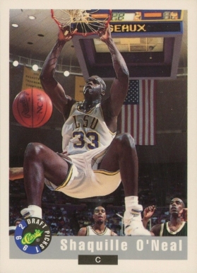 1992 Classic Draft Picks Shaquille O'Neal #1 Basketball Card