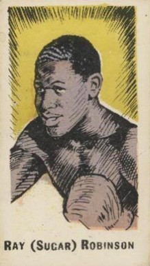 1950 Kiddy's Favourites Popular Boxers Ray (Sugar) Robinson #32 Other Sports Card