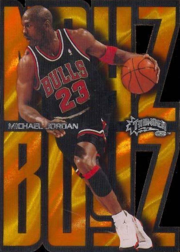 1998 Skybox Thunder Noyz Boyz Michael Jordan #9 Basketball Card