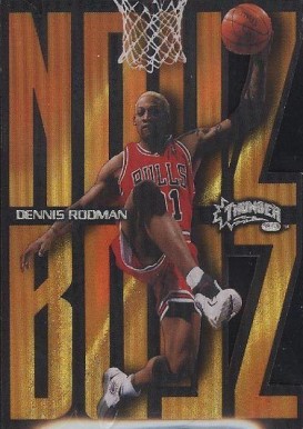1998 Skybox Thunder Noyz Boyz Dennis Rodman #13 Basketball Card