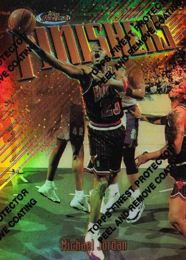 1997 Finest Michael Jordan #39 Basketball Card