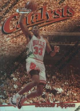 1997 Finest Scottie Pippen #1 Basketball Card