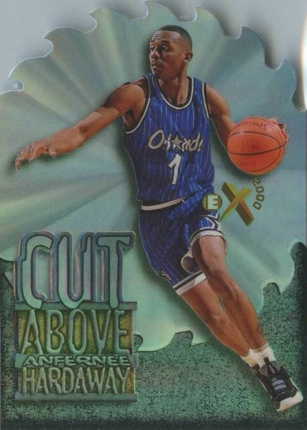 1996 Skybox E-X2000 A Cut Above Anfernee Hardaway #2 Basketball Card
