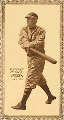 1912 Home Run Kisses Hogan, Vernon # Baseball Card
