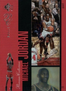 1996 SP Holoviews Michael Jordan #PC5 Basketball Card