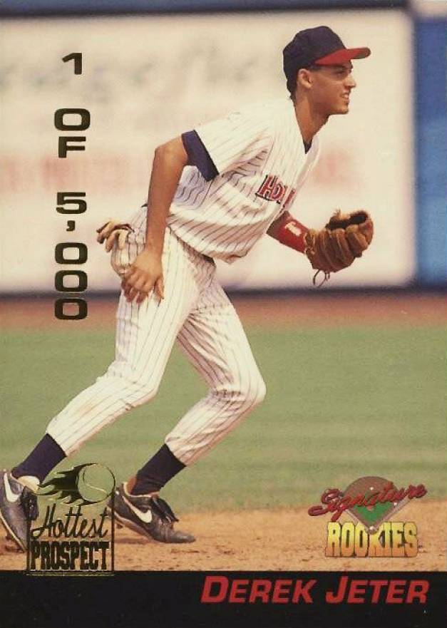 1994 Signature Rookies Derek Jeter #S4-5000 Baseball Card