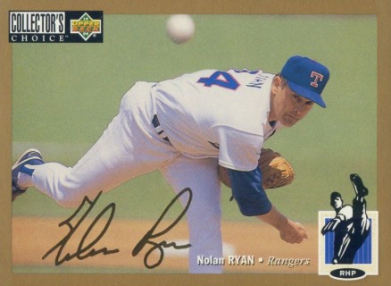 1994 Collector's Choice Nolan Ryan #249 Baseball Card