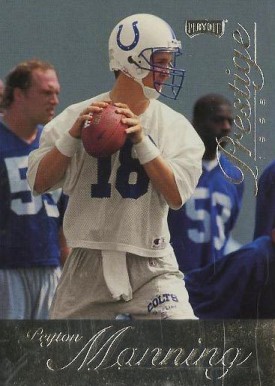 1998 Playoff Prestige Peyton Manning #165 Football Card