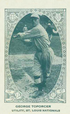 1922 American Caramel George Toporcer # Baseball Card