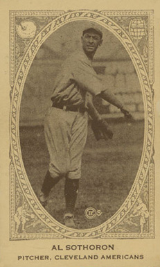 1922 American Caramel Al Sothoron # Baseball Card