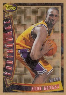 1996 Topps Chrome Youthquake Kobe Bryant #YQ15 Basketball Card