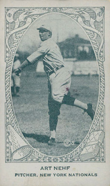 1922 American Caramel Art Nehf # Baseball Card