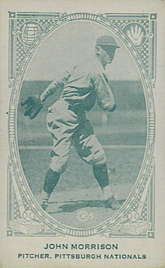 1922 American Caramel John Morrison # Baseball Card