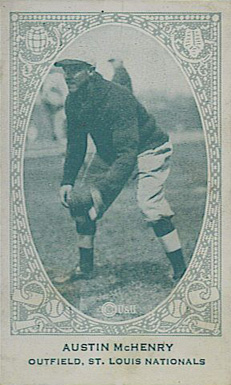 1922 American Caramel Austin McHenry # Baseball Card
