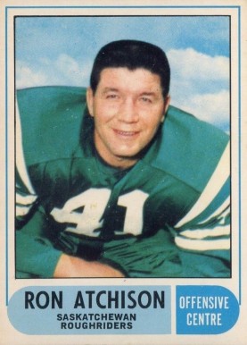 1968 O-Pee-Chee CFL Ron Atchison #94 Football Card