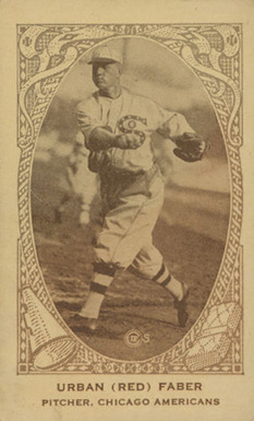 1922 American Caramel Urban (Red) Faber # Baseball Card