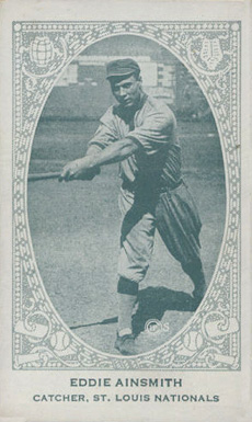 1922 American Caramel Eddie Ainsmith # Baseball Card