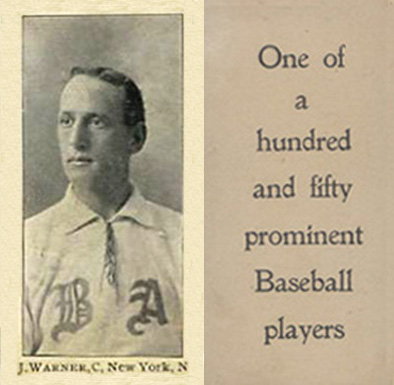 1903 Breisch-Williams (Type 1) !  J Warner, C., New York, N #151 Baseball Card