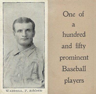 1903 Breisch-Williams (Type 1) !  Waddell, P., Athletics #148 Baseball Card