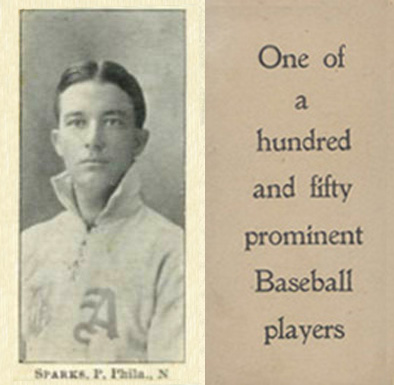 1903 Breisch-Williams (Type 1) !  Sparks, P., Phila., N #134 Baseball Card