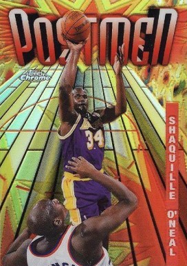 1998 Topps Chrome Season's Best Shaquille O'Neal #SB21 Basketball Card