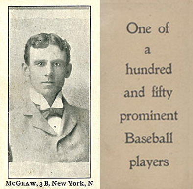 1903 Breisch-Williams (Type 1) !  McGraw, 3B, New York, N #102 Baseball Card