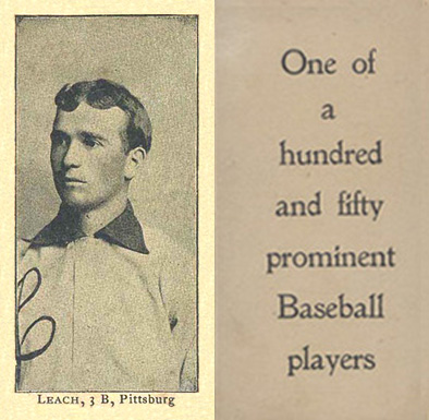 1903 Breisch-Williams (Type 1) !  Leach, 3B, Pittsburgh #88 Baseball Card