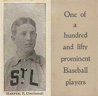 1903 Breisch-Williams (Type 1) !  Harper, P., Cincinnati #67 Baseball Card