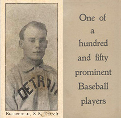 1903 Breisch-Williams (Type 1) !  Elberfield, S.S., Detroit #48 Baseball Card