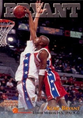 1996 Score Board Basketball Rookies Kobe Bryant #15 Basketball Card